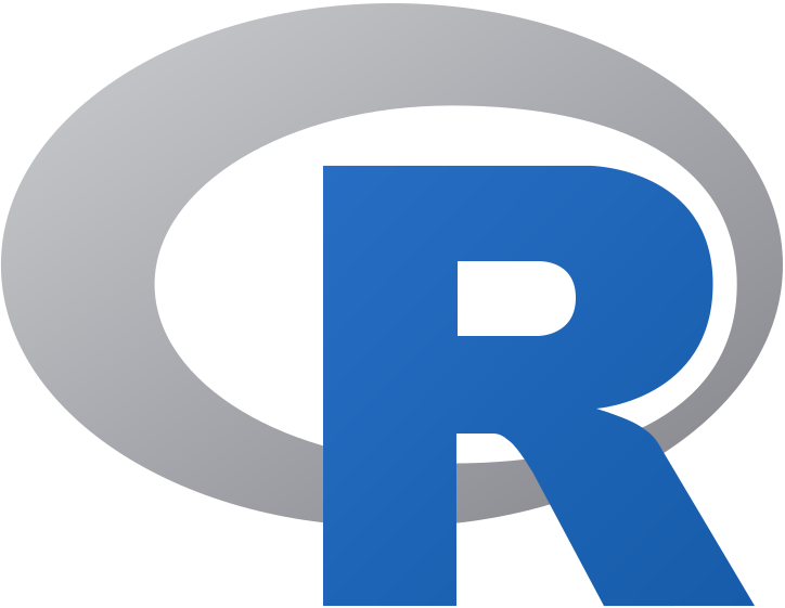 R enivronment for statistical computing logo